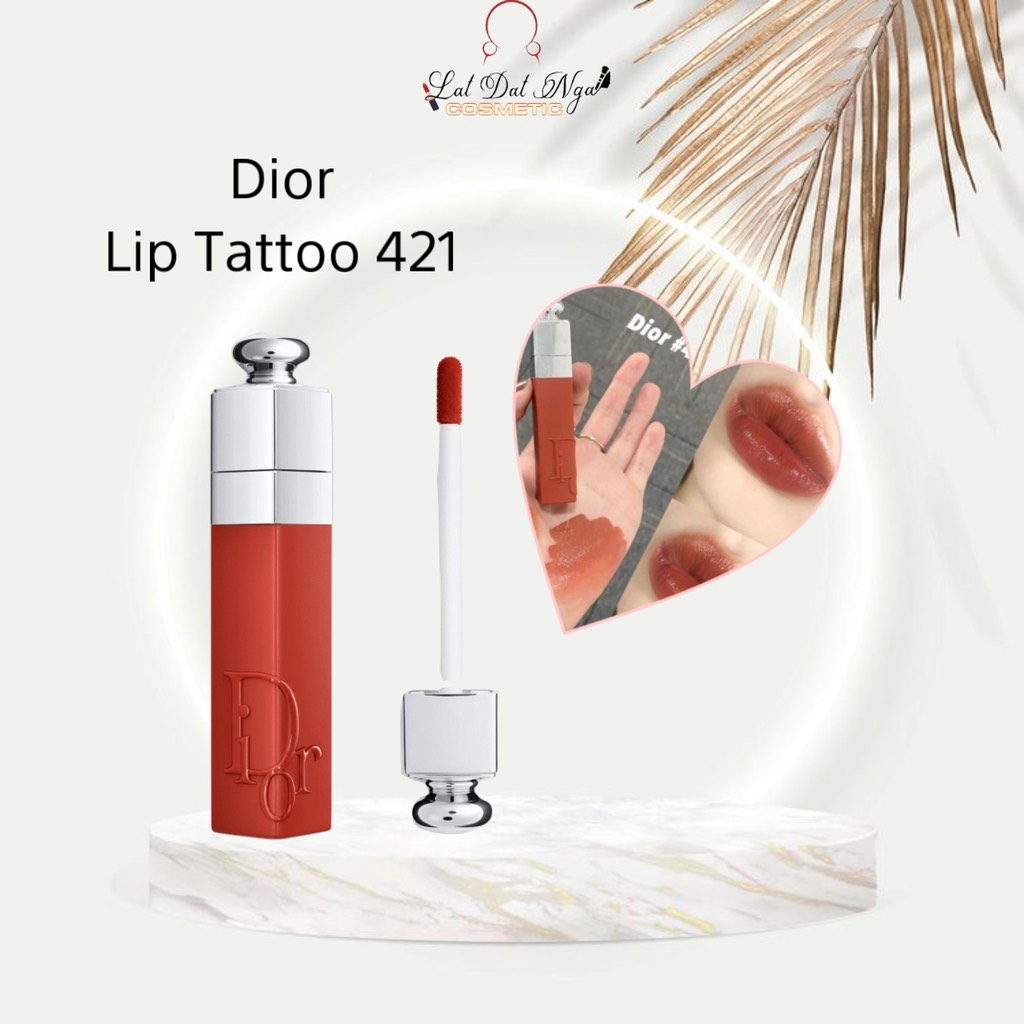Son Dior Addict Lip Tattoo 421 Natural Tea New 2022 Màu Cam Đất Vilip Shop Mỹ phẩm chính hãng #41 Son Dior Addict Lip Tattoo 421 Natural Tea New 2022 Màu Cam Đất Vilip Shop Mỹ phẩm chính hãng